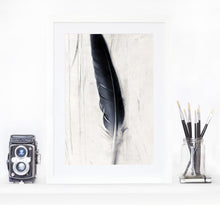 Load image into Gallery viewer, Feather plate It is Written - Limited edition fine art