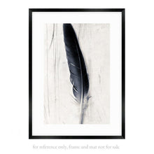 Load image into Gallery viewer, Feather plate It is Written - Limited edition fine art