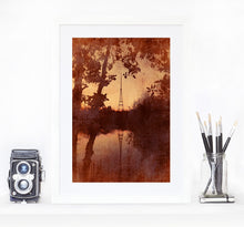 Load image into Gallery viewer, Crystal Palace transmitter reflection - Fine art photo print limited edition