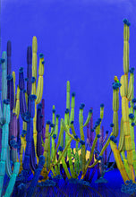 Load image into Gallery viewer, Cactus Blue - Limited Edition Fine Art