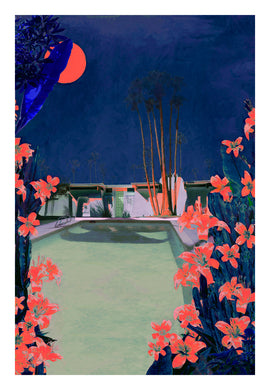 Cactus Moonrise - Limited Edition Fine Art