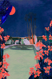 Cactus Moonrise - Limited Edition Fine Art
