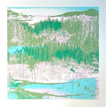 Load image into Gallery viewer, Forest Lake screen print