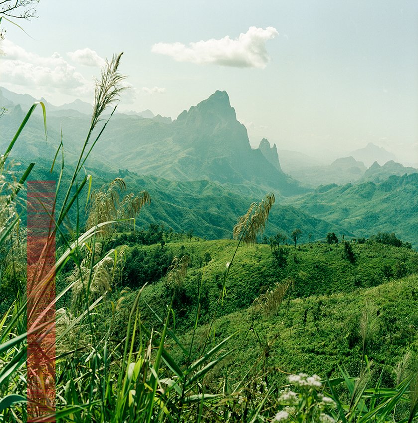 Laos mountain steps - Limited edition art