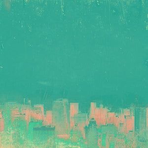 New York Green Pink - Limited edition fine art