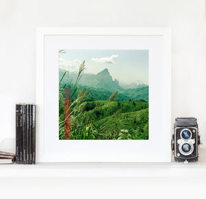 Laos mountain steps - Limited edition art