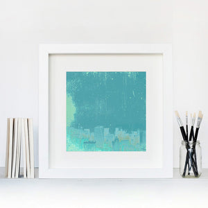 New York Blue Brown - Limited edition fine art