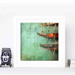 Venice in Red - Limited Edition Fine Art