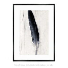 Load image into Gallery viewer, Feather plate It is Written - Limited edition fine art