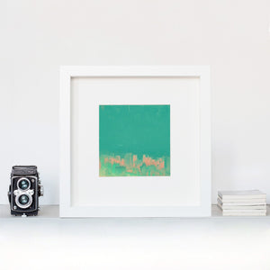 New York Green Pink - Limited edition fine art