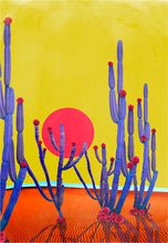 Load image into Gallery viewer, Cactus Sunset - Limited Edition Fine Art