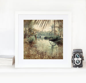 BACKWATERS SLOW - Limited Edition Fine Art
